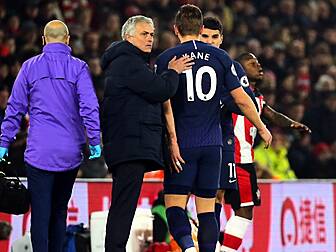 Tottenham striker Harry Kane o...